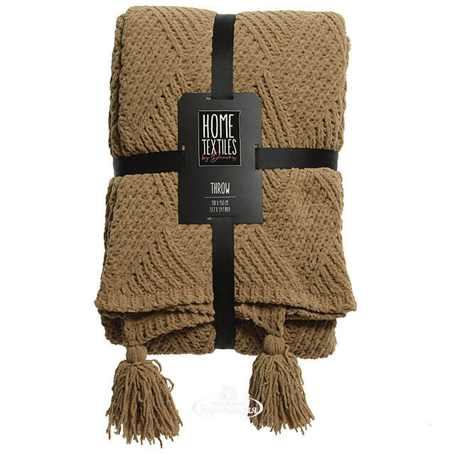 Плед Morbidezza Sabbia 150*130 см Kaemingk