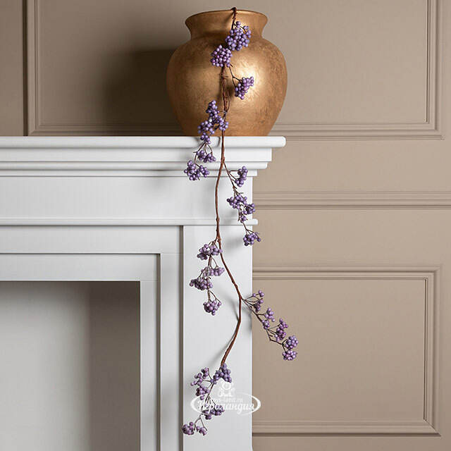 Декоративная гирлянда с ягодами Thionville 120 см Kaemingk