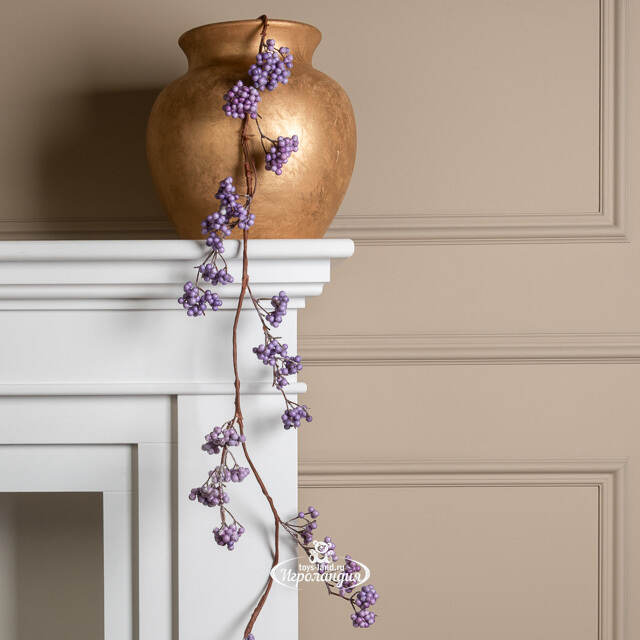 Декоративная гирлянда с ягодами Thionville 120 см Kaemingk