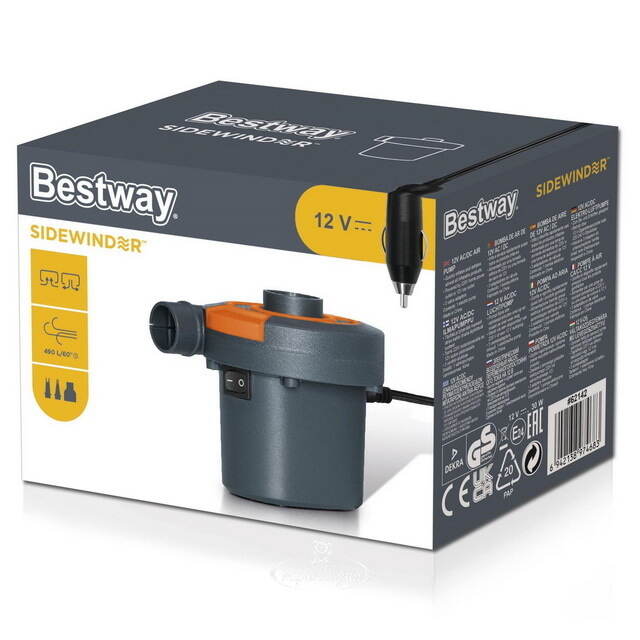 Электрический насос Bestway Air Pump 12/220V Bestway