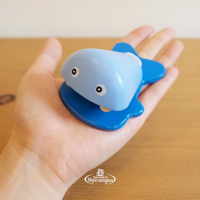 Музыкальная игрушка Кастаньета рыбка 13 см дерево Plan Toys (План Тойс)