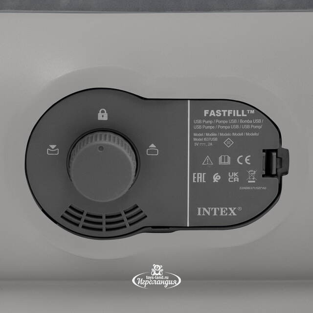 Надувной матрас Prestige Twin со встроенным USB-насосом, 99*191*30 см INTEX