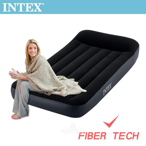 Надувной матрас Pillow Rest Classic 99*191*25 см INTEX