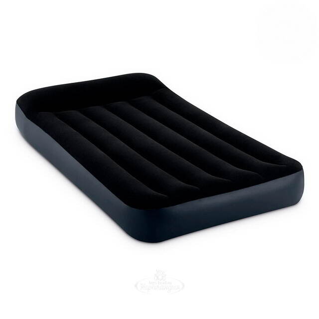 Надувной матрас с насосом Pillow Rest Classic 99*191*25 см INTEX