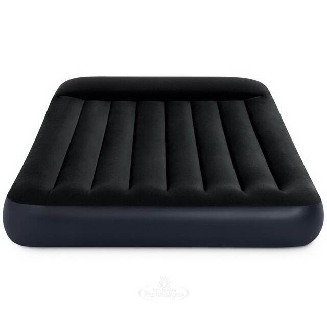 Надувной матрас с насосом Pillow Rest Classic 137*191*25 см INTEX