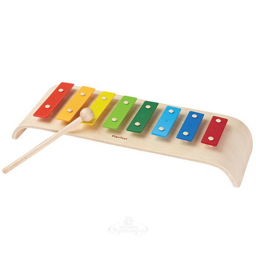 Детский ксилофон 35 см, дерево Plan Toys