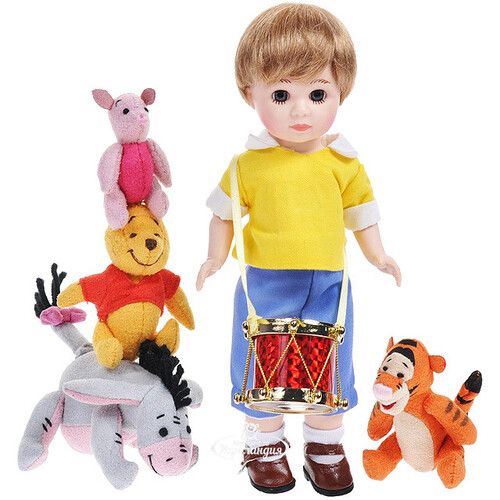 Коллекционная кукла "Кристофер Робин и его друзья", 20 см Madame Alexander