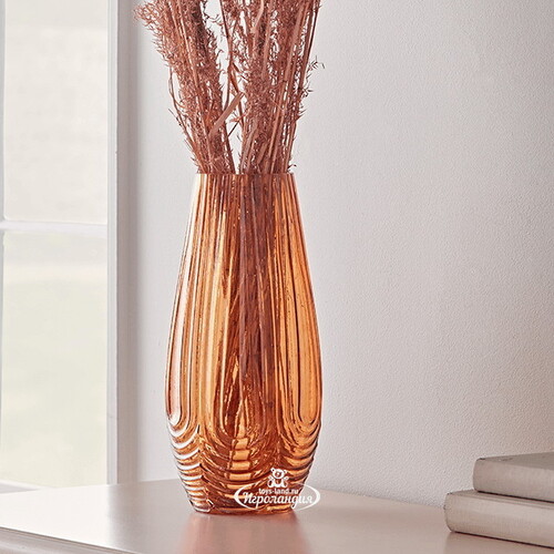 Стеклянная ваза Naples Sunset 35 см Kaemingk