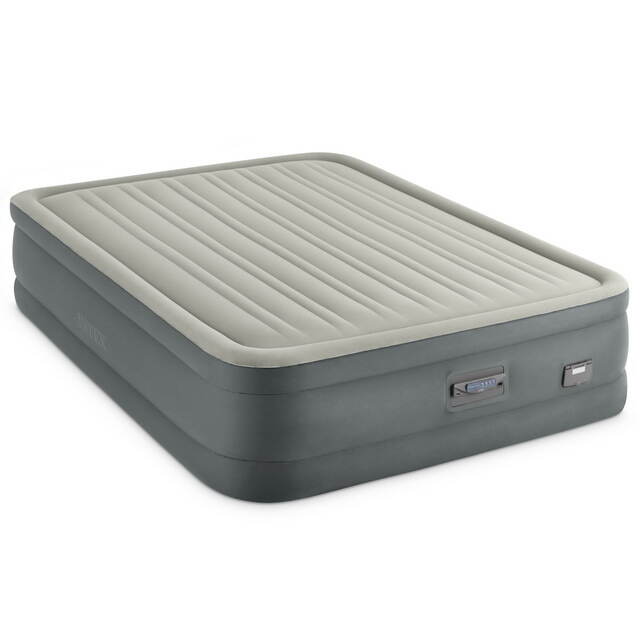 Надувная кровать с насосом Premaire Dream Support Queen с USB-портом, 152*203*46 см INTEX 64779 INTEX