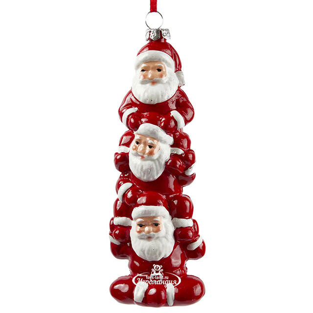 Елочная игрушка Деды Морозы - Lastinham Pyramid 15 см EDG