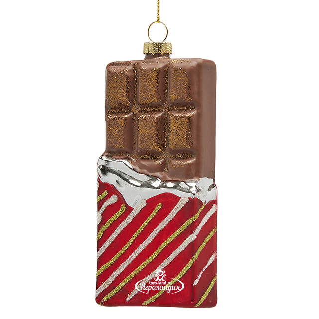 Елочная игрушка Шоколадка - Heavenly Delight 12 см EDG
