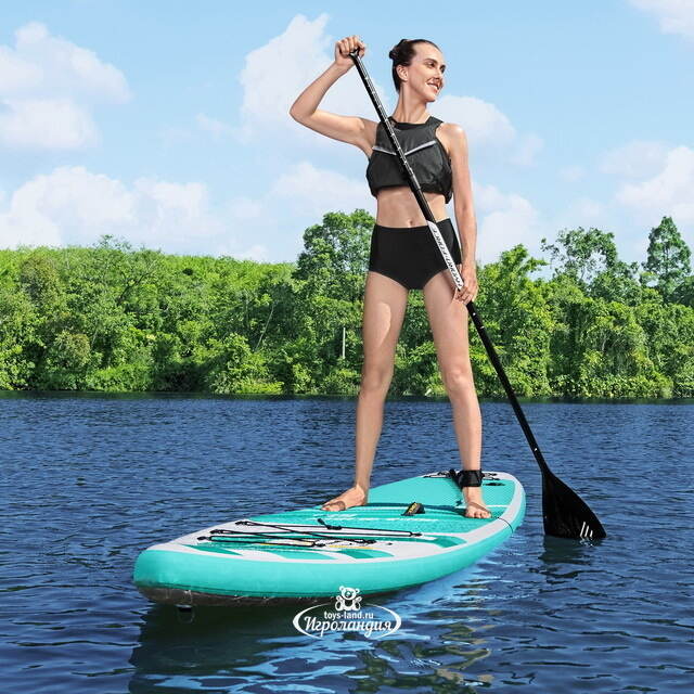 Надувной сап борд SUP Aqua Glider Set 320*79 см с аксессуарами Bestway