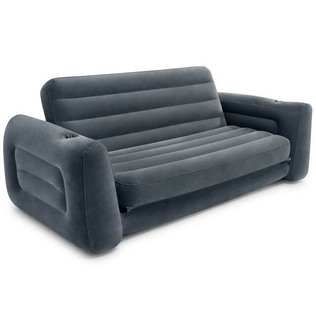 Надувной диван-кровать Pull-Out Sofa 203*224*66 см INTEX