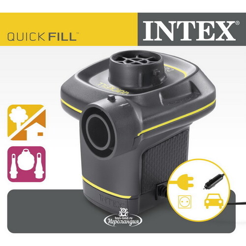 Электрический насос Intex Quick Fill 12/220V INTEX