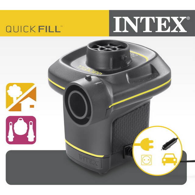 Электрический насос 66634 Intex Quick Fill 12/220V INTEX