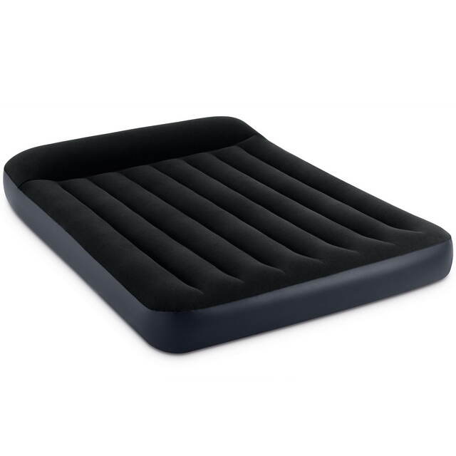 Надувной матрас с насосом Pillow Rest Classic 137*191*23 см INTEX