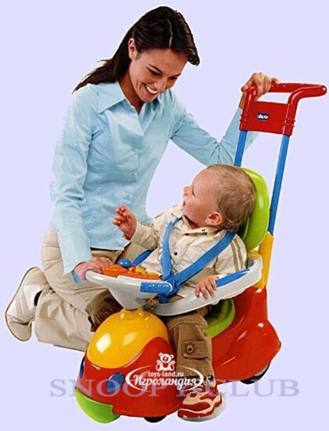 Машина-качалка Chicco 4 в 1