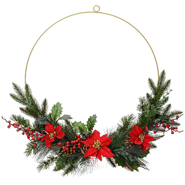 Венок декоративный Julekrans 60 см Kaemingk