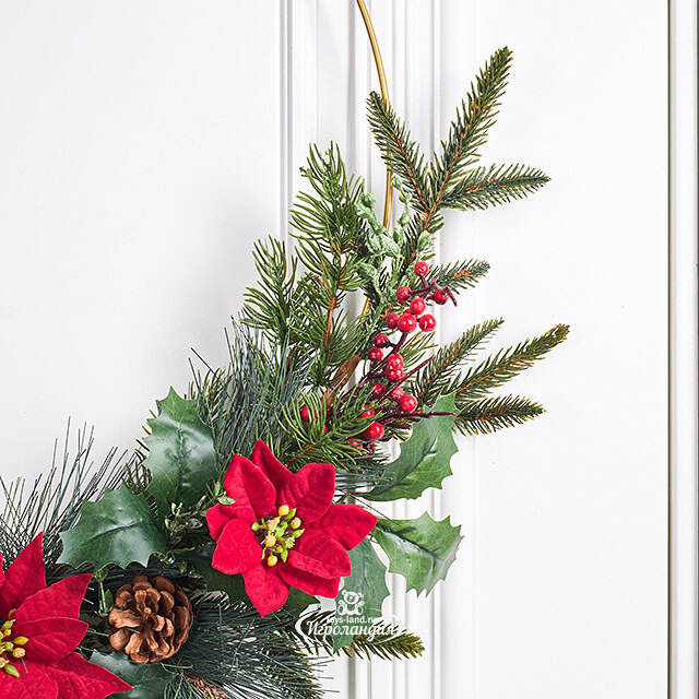 Венок декоративный Julekrans 60 см Kaemingk