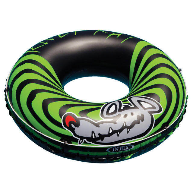 Надувной круг River Rat (Ривер Рат) 122 см черный INTEX (Интекс)