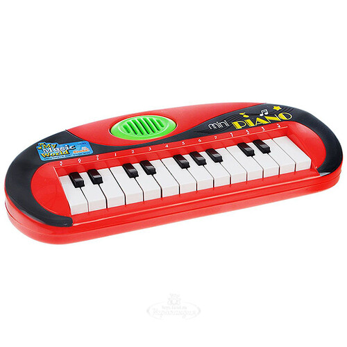 Музыкальная игрушка Пианино-мини 25 см красное Simba
