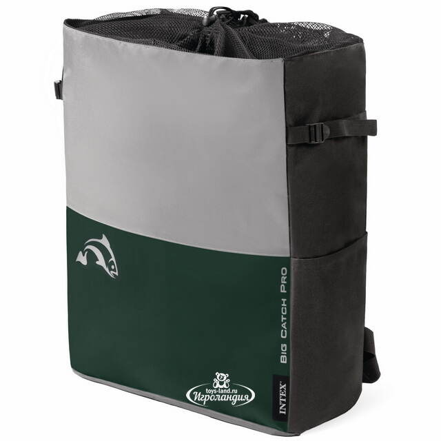 Надувная лодка для рыбалки Big Catch Pro 165*119*38 см + насос и весла INTEX