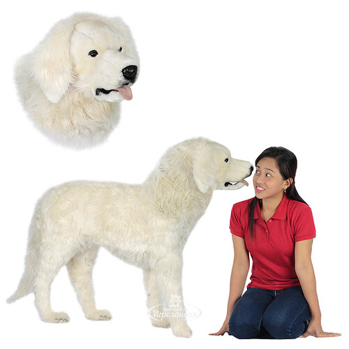 Большая мягкая игрушка Пиренейская горная собака 100 см Hansa Creation