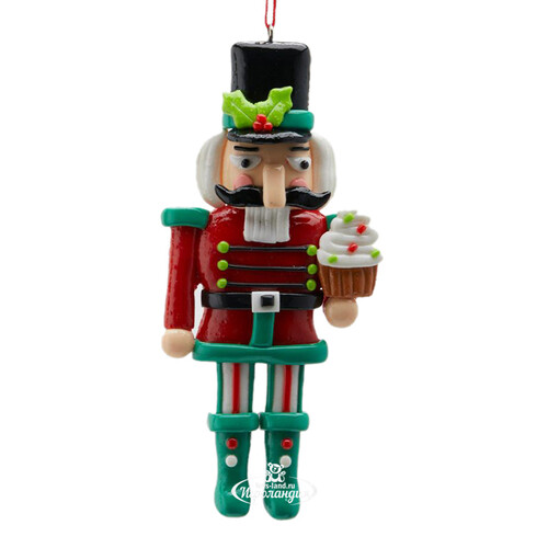 Елочная игрушка Щелкунчик Грегори из новогодней сказки 13 см, подвеска EDG