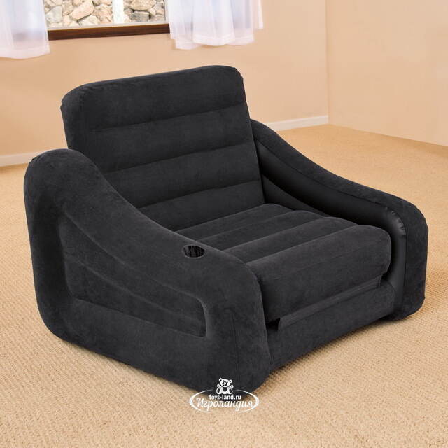 Надувное кресло кровать 109*221*66 см INTEX