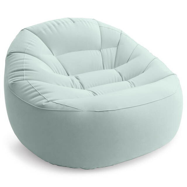 Надувное кресло Beanless Bag Chair 112*104*74 см шалфейное INTEX