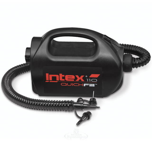 Электрический насос 68609 Intex Quick Fill 12/220V сверхмощный INTEX