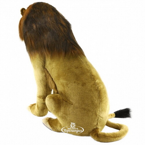 Большая мягкая игрушка Лев сидящий 100 см Hansa Creation