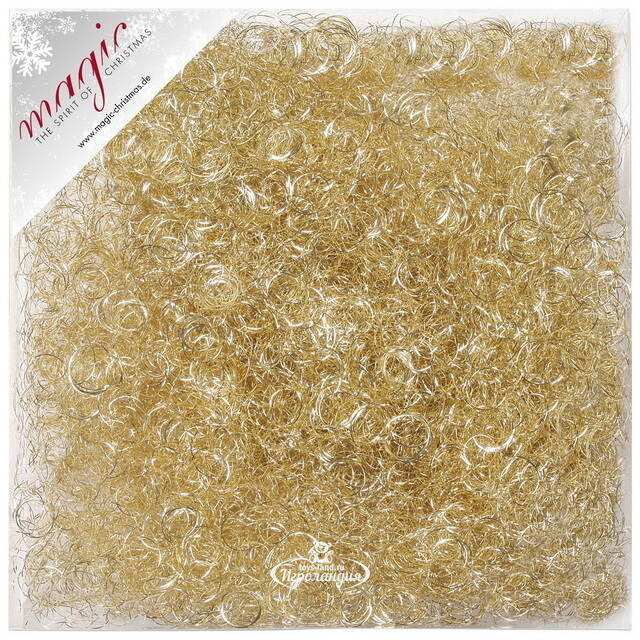 Снежный пух Волосы Ангела золотой, 40 г Inge Glas