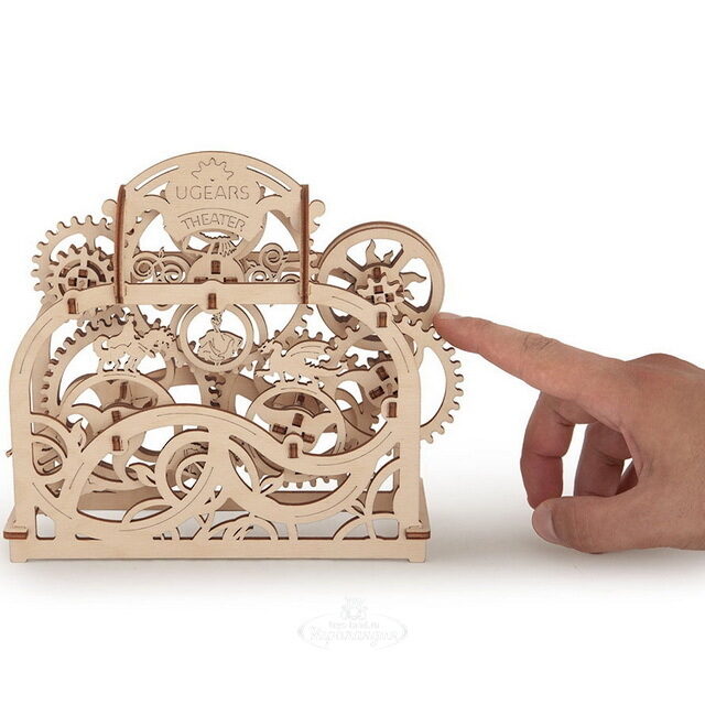 Механический конструктор 3D-пазл Театр 21*19 см 70 эл Ugears