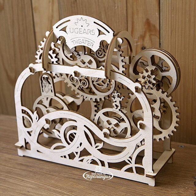 Механический конструктор 3D-пазл Театр 21*19 см 70 эл Ugears