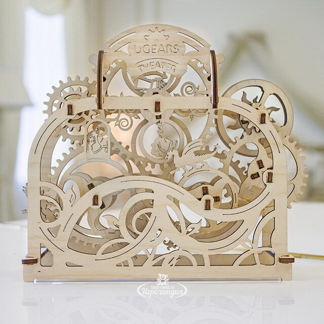 Механический конструктор 3D-пазл Театр 21*19 см 70 эл Ugears