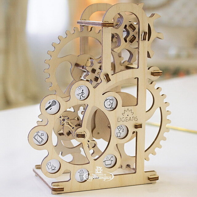 Механический конструктор 3D-пазл Силомер 17*15 см 48 эл Ugears