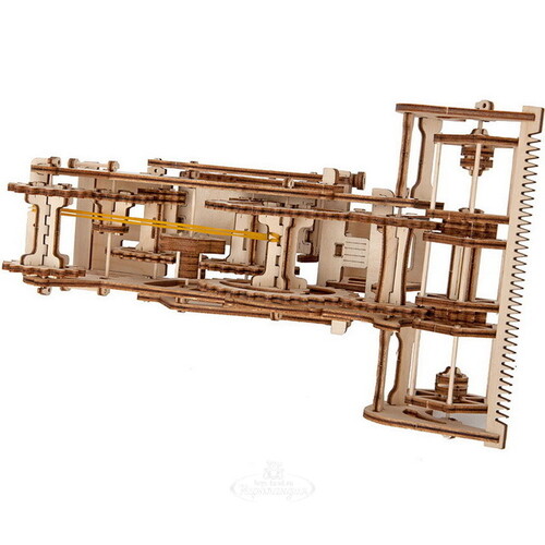 Механический конструктор 3D-пазл Комбайн, 27*16 см, 154 эл Ugears