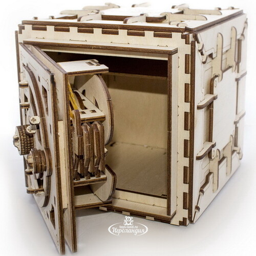 Механический конструктор 3D-пазл Сейф, 20*18 см, 179 эл Ugears
