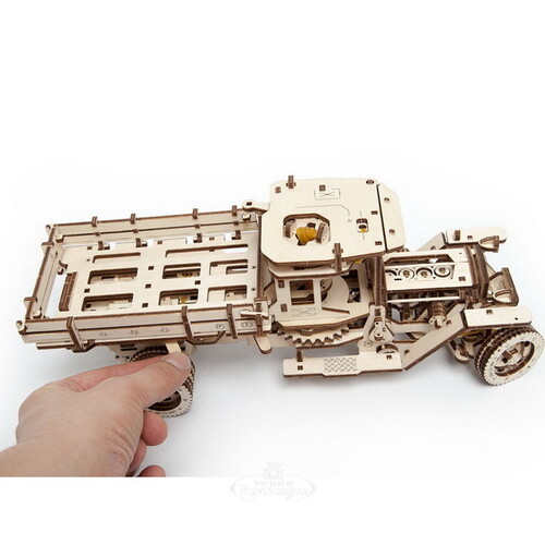 Механический конструктор 3D-пазл Грузовик UGM-11, 34*14 см, 420 эл Ugears