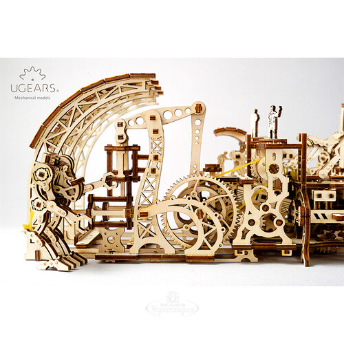 Механический конструктор 3D-пазл Фабрика роботов 44*29 см, 598 эл Ugears