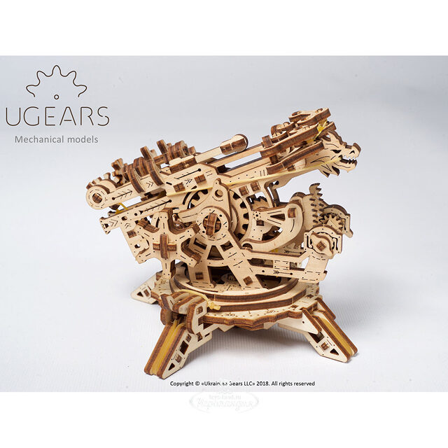 Механический конструктор 3D-пазл Башня-аркбаллиста 15*10 см 292 эл Ugears