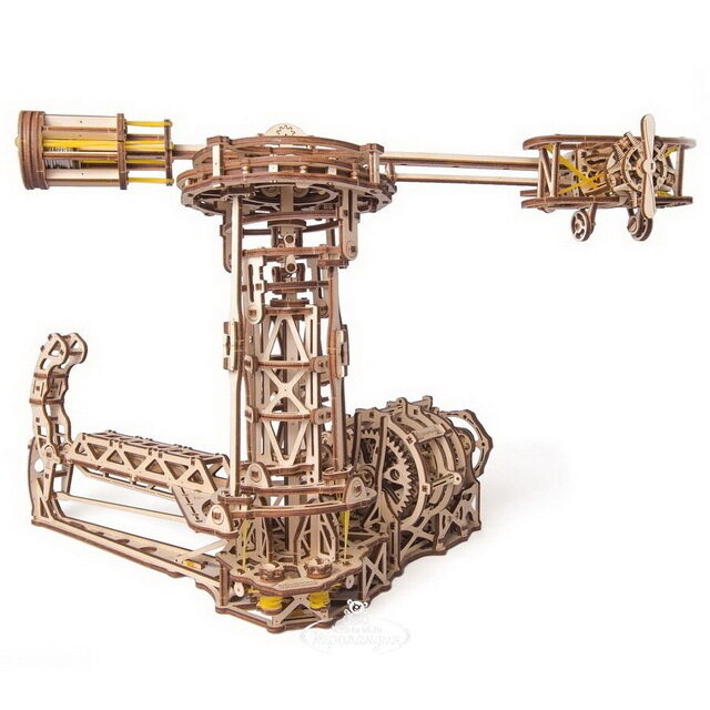 Деревянный конструктор Ugears Авиатор 40*34 см, 726 эл Ugears