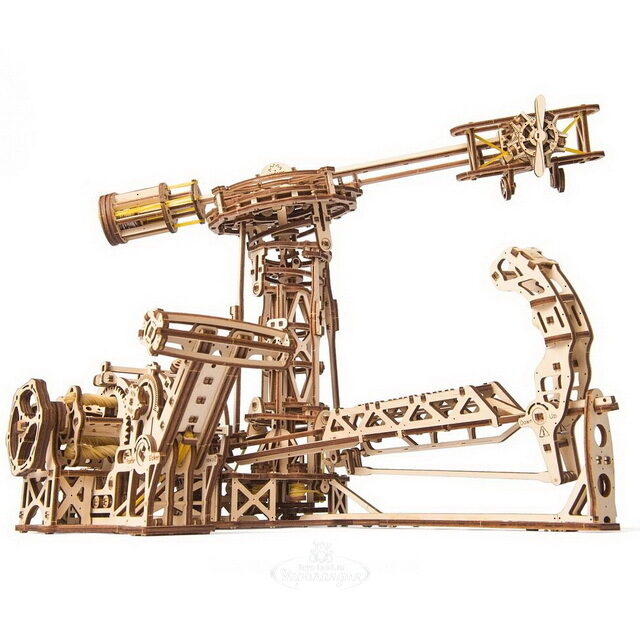 Деревянный конструктор Ugears Авиатор 40*34 см, 726 эл Ugears