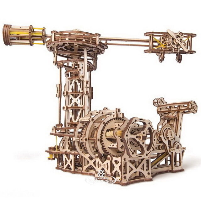 Деревянный конструктор Ugears Авиатор 40*34 см, 726 эл Ugears