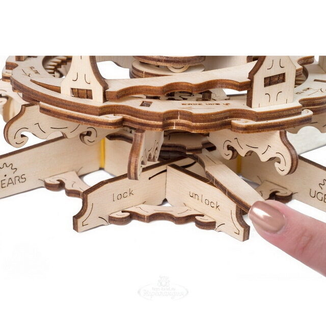 Деревянный конструктор Ugears Мельница-Башня 49*35 см, 585 эл Ugears