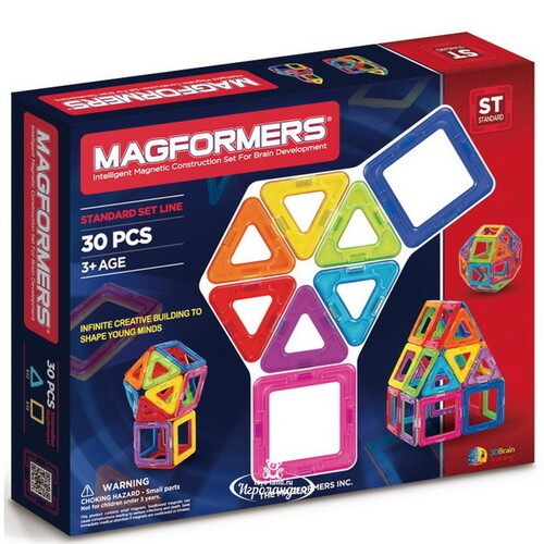 Магнитный конструктор Magformers Basic Set 30 деталей Magformers
