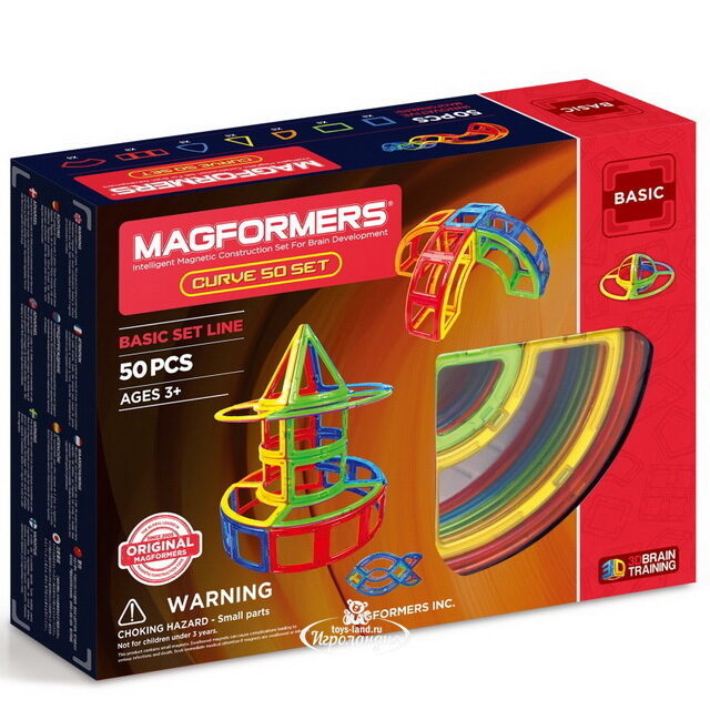 Магнитный конструктор Magformers Curve 50 деталей Magformers