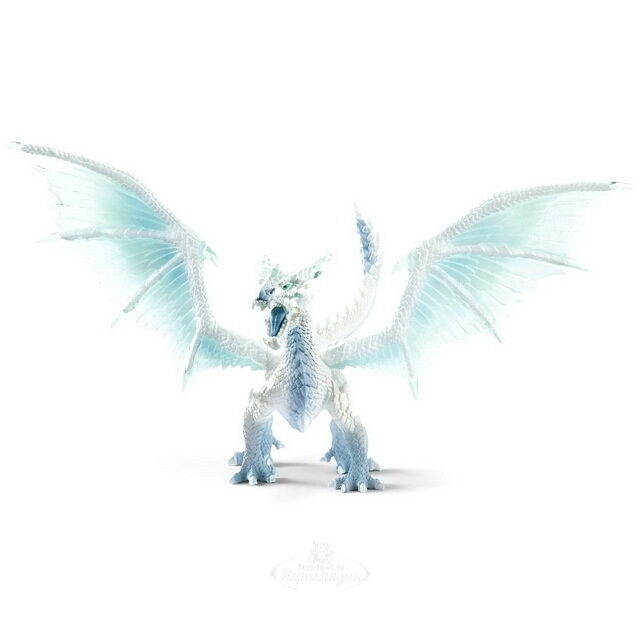 Фигурка Дракон Лед 23 см с подвижными крыльями Schleich