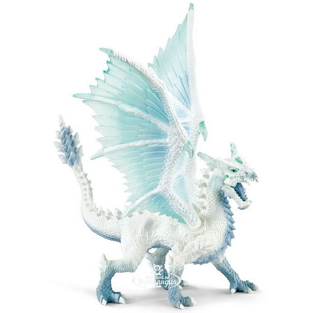 Фигурка Дракон Лед 23 см с подвижными крыльями Schleich